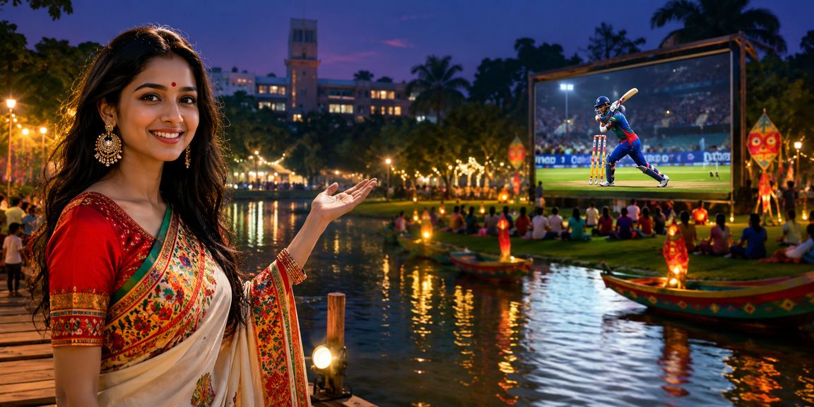 ময়মনসিংহে ক্রিকেট বেটিং — পহেলা বৈশাখ থিম
